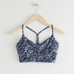 Quick dry halter yoga bra